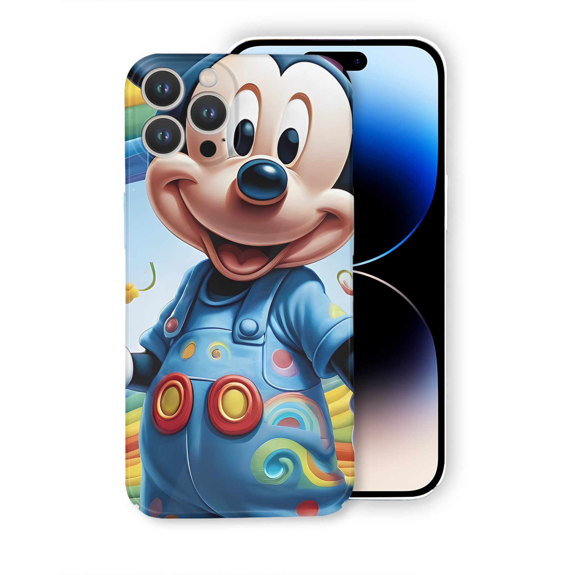 （画像用） ミッキーマウス Mickey Mouse 【iPhone 14シリーズ対応】ハードケース